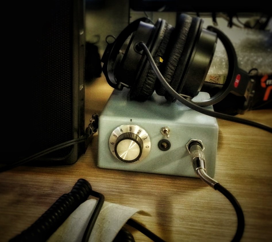 Custom Burr Brown analog audio headphone amplifier